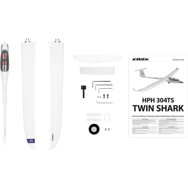 KAVAN 304TS TwinShark 2700mm - ARF