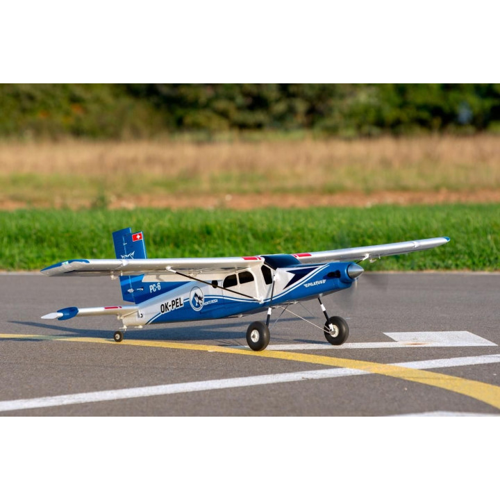 KAVAN Pilatus PC-6 Porter 1500mm ARF - modrá