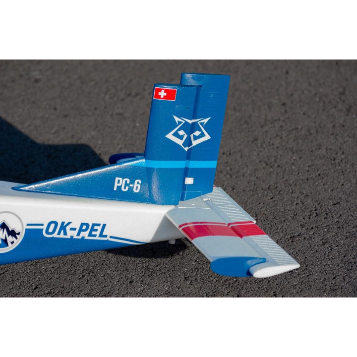 KAVAN Pilatus PC-6 Porter 1500mm ARF - modrá