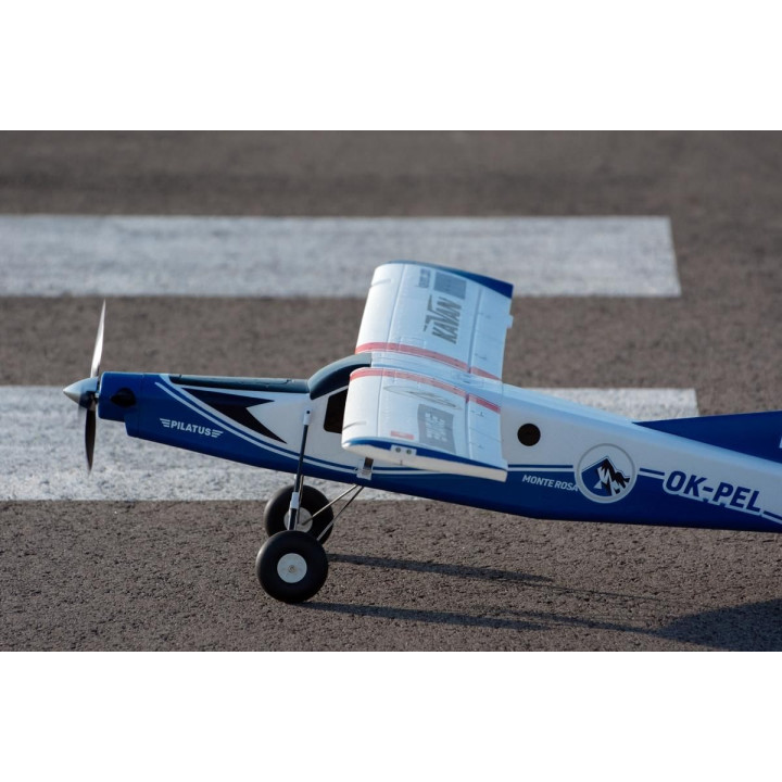 KAVAN Pilatus PC-6 Porter 1500mm ARF - červená