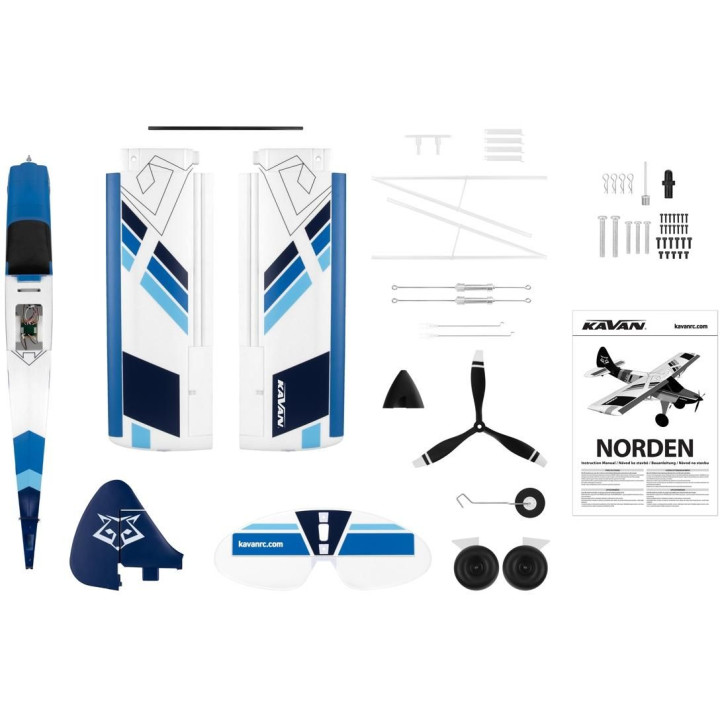 KAVAN Norden 1600mm ARF - modrá