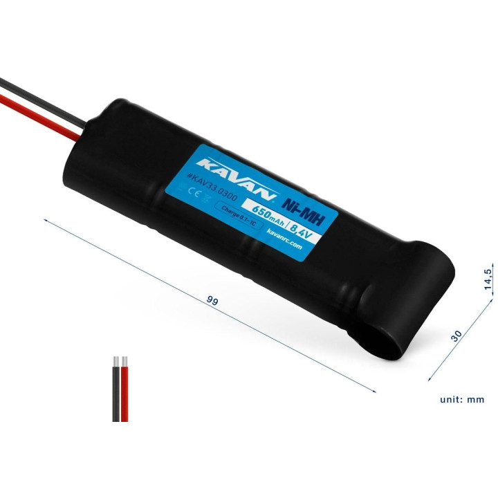 KAVAN NiMH 650mAh/8,4V