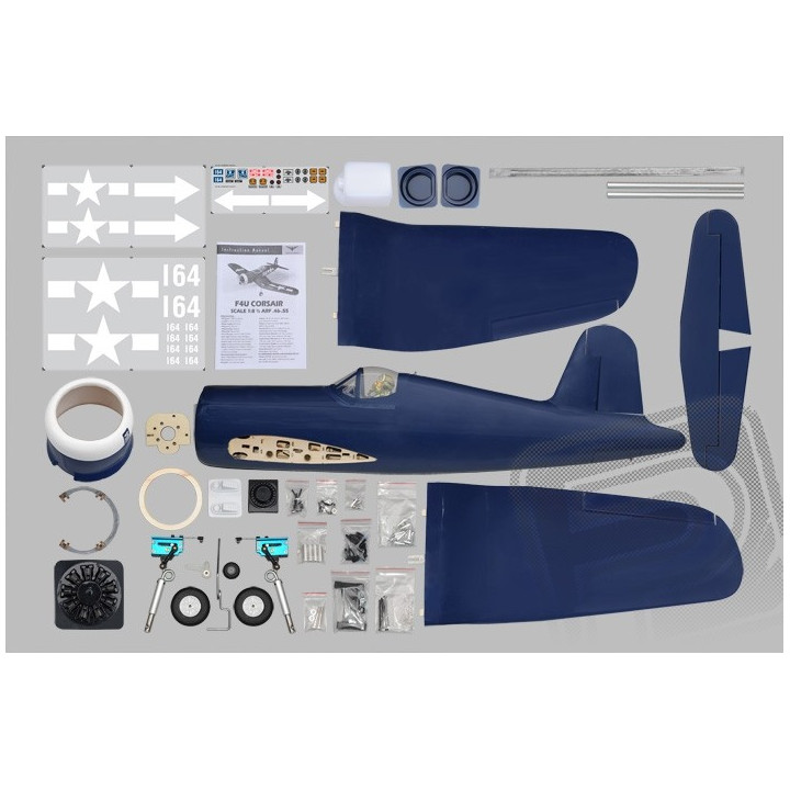 PH011 F4U Corsair 1485mm 1:8 ARF