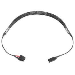 Nabíjecí kabel 50cm z XT60 na Futaba,Sanwa,Graupner,JR RX/TX konektor