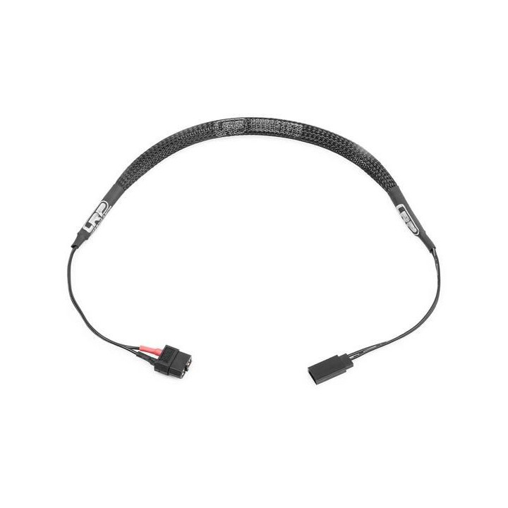 Nabíjecí kabel 50cm z XT60 na Futaba,Sanwa,Graupner,JR RX/TX konektor