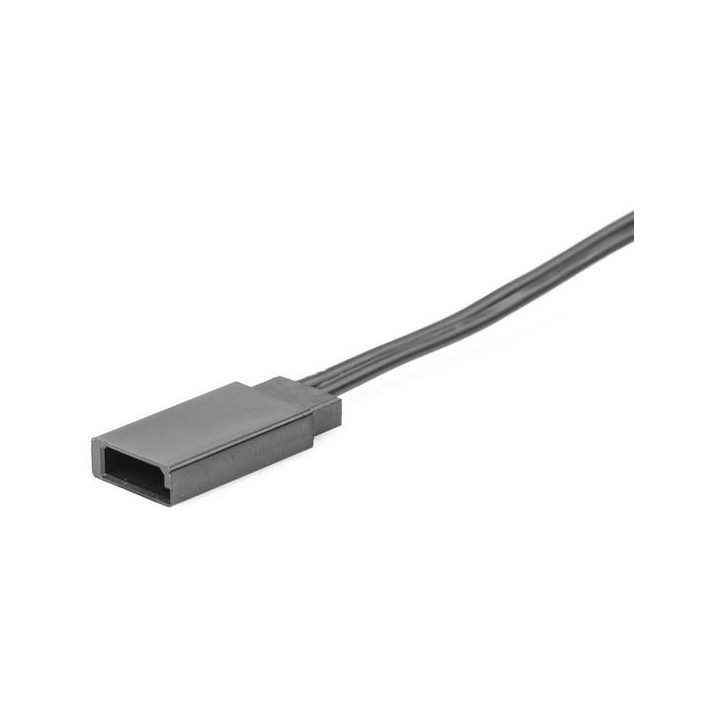 Nabíjecí kabel 50cm z XT60 na Futaba,Sanwa,Graupner,JR RX/TX konektor