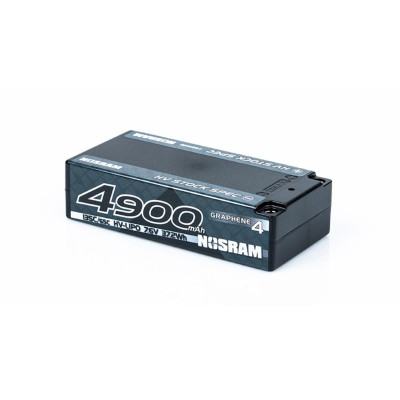 HV Stock Spec Shorty GRAPHENE-4 4900mAh Hardcase Akku - 7.6V LiPo - 135C/65C
