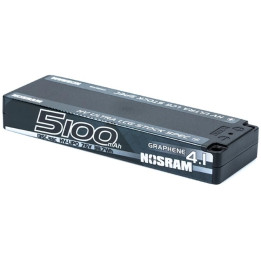 HV LCG ULTRA Stock Spec GRAPHENE-4.1 5100mAh Hardcase Akku - 7.6V LiPo - 135C/65C