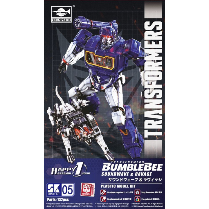 Trumpeter Transformers Series: TF-6 Soundwave & Ravage