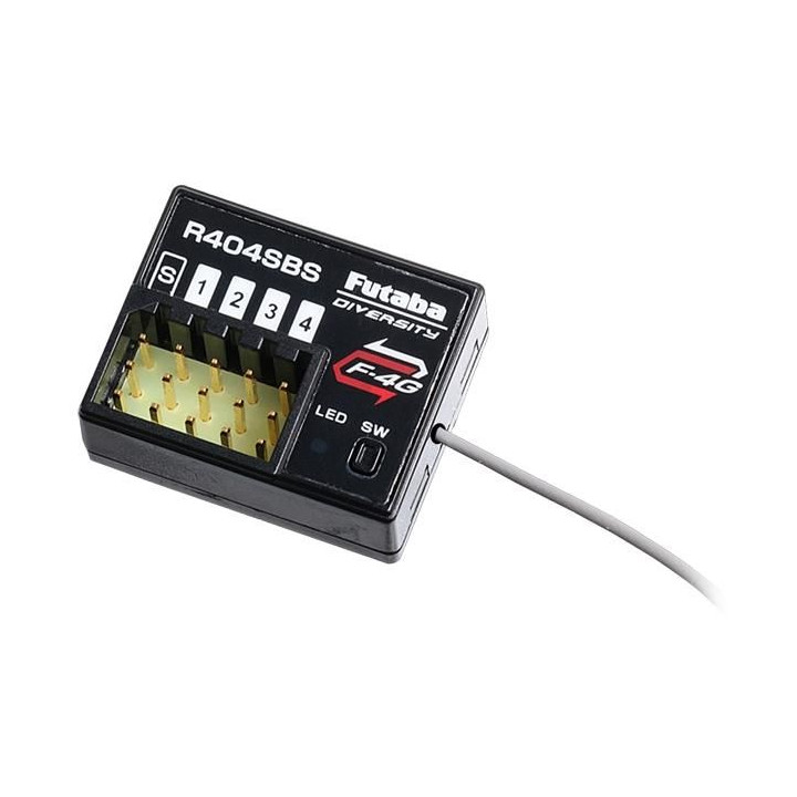 Futaba 6PV, přijímač R404SBS