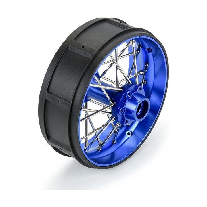 Pro-Line disk zadní Pro-Spec V2 Bead, hliník, modrý/modrý: Promoto-SM