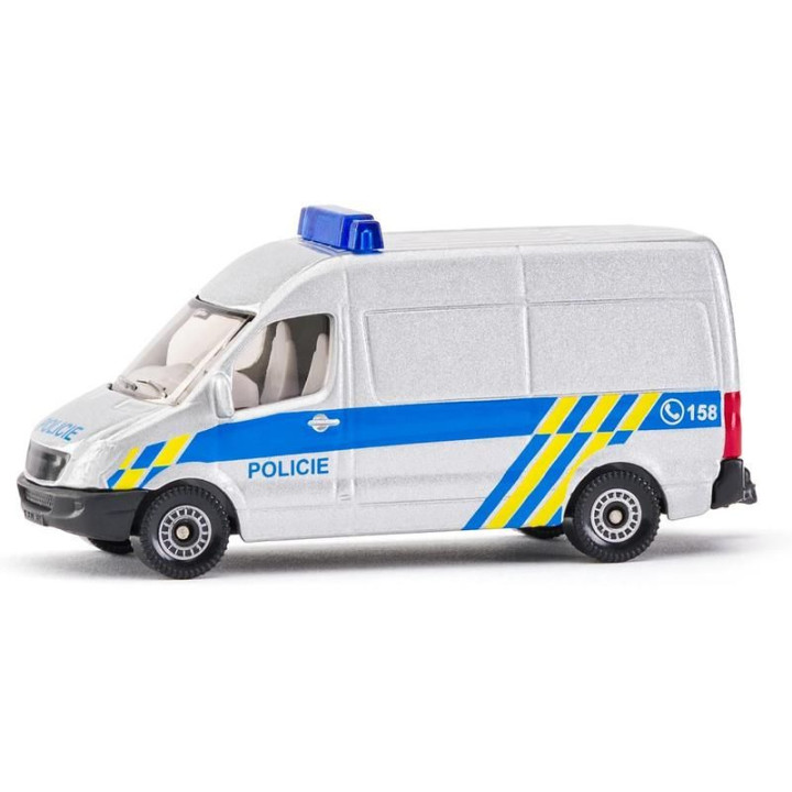 SIKU Blister - Policejní sada 3 aut (česká verze) 1:50