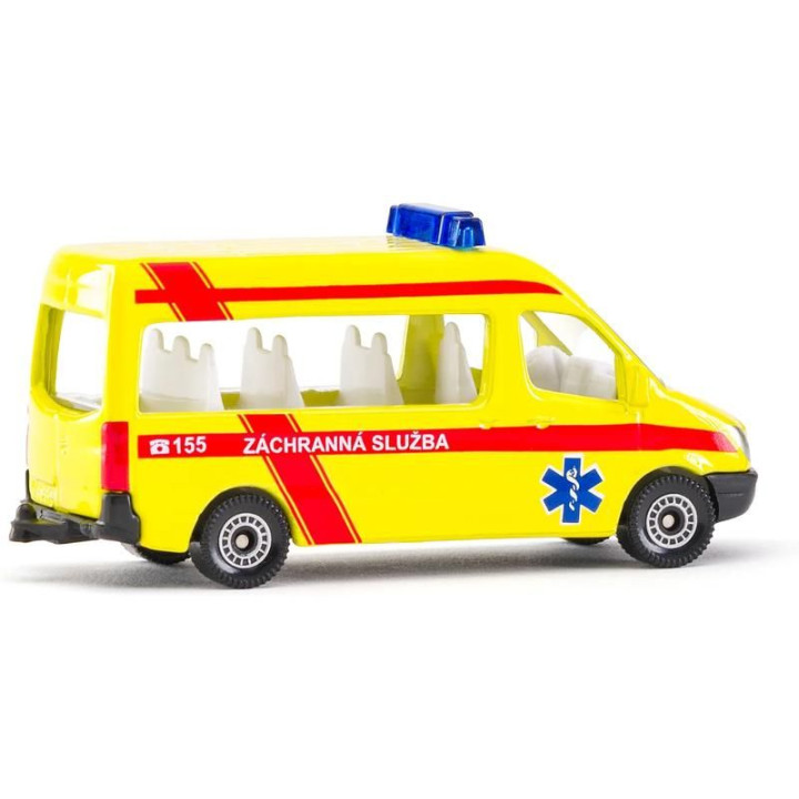 SIKU Blister - Ambulance sada 3 aut (česká verze) 1:50