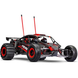 Velký a extrémně výkonný RC model pouštního speciálu Traxxas Funco v měřítku 1:6 nabitý funkcemi. Model s náhonem zadních kol (2WD), vychází z konstrukce X-Maxxu. Přední funkční kotoučové brzdy. Střídavý pohon VXL-8S. Maketové prvky, LED světelné...