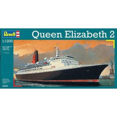 Plastic ModelKit loď 05806 - 'Queen Elizabeth II (1:1200)
