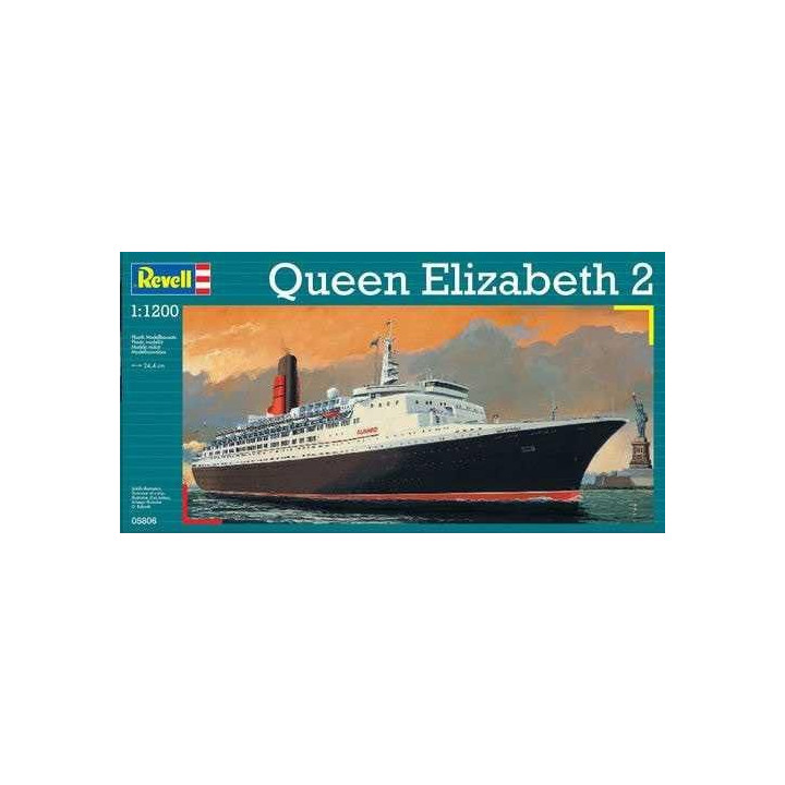 Plastic ModelKit loď 05806 - 'Queen Elizabeth II (1:1200)