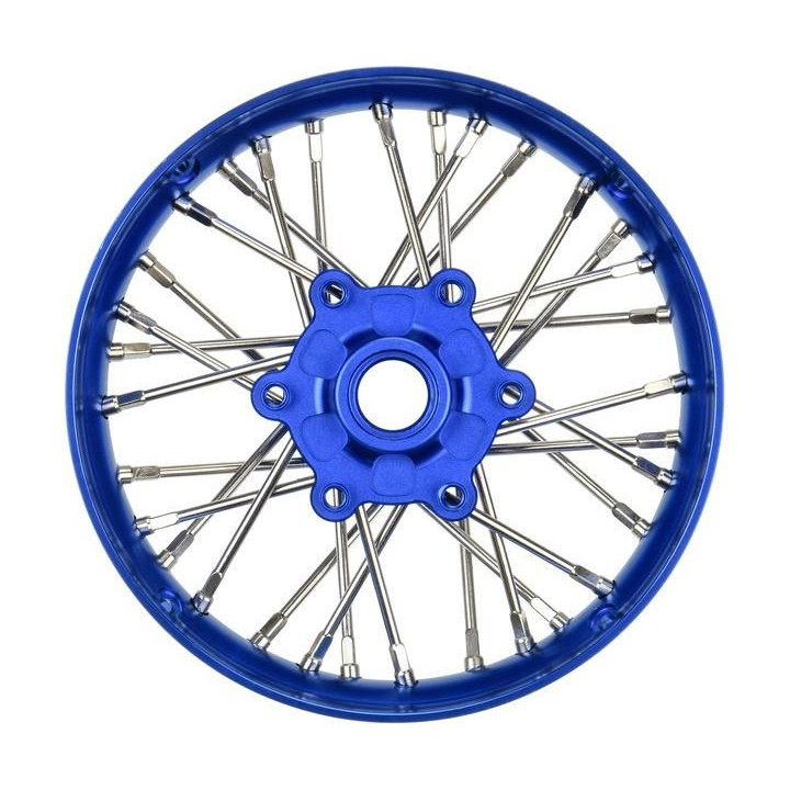 Pro-Line disk přední Pro-Spec V2 Bead, hliník, modrý/modrý: Promoto-SM