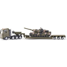 SIKU Super Military - Tahač s tankem 1:87