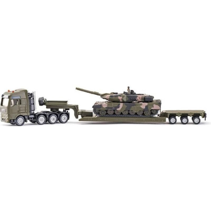 SIKU Super Military - Tahač s tankem 1:87