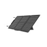Základem přenosného solárního panelu EcoFlow (typ-C) s celkovým výkonem 60 W jsou vysoce pokročilé monokrystalické křemíkové solární články TOPcon s účinností 25 %. Panel je velmi skladný a vyniká velkou odolností i nízkými nároky na údržbu. Efektivně dobije jakoukoliv bateriovou stanici a díky výstupu USB-C i mobil nebo notebook.