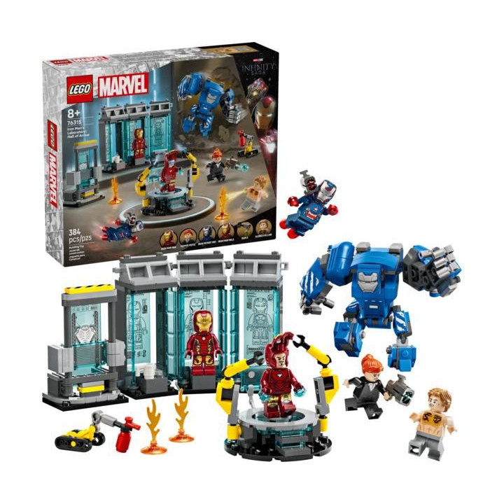 LEGO Marvel - Iron Man a jeho laboratoř: Síň brnění