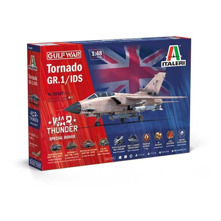 Model Kit War Thunder letadlo 35107 - Tornado GR.1/IDS (1:48)