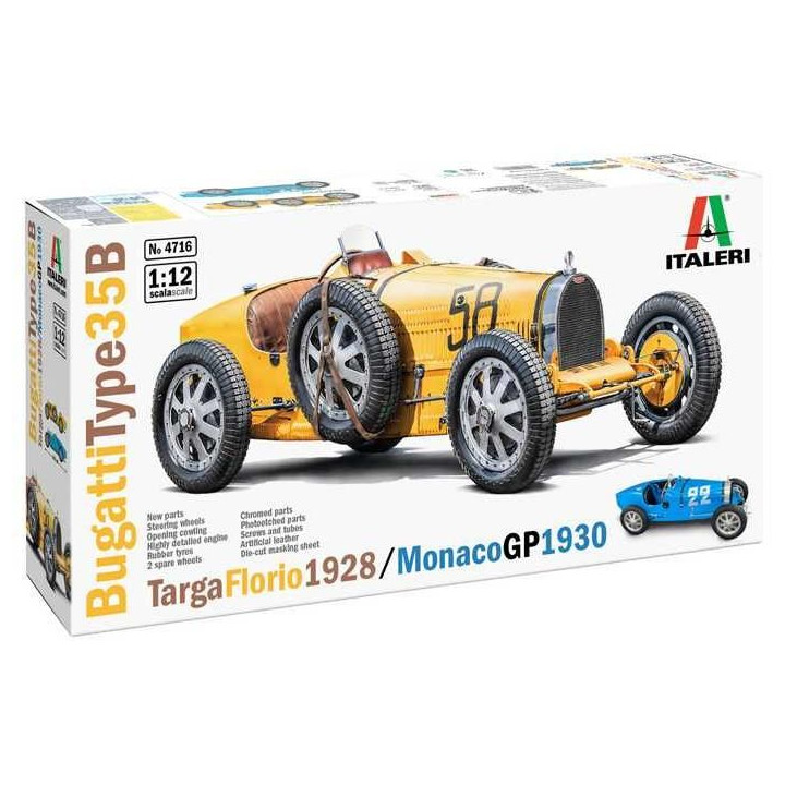 Model Kit auto 4716 - Bugatti T35B Targa F./GP Monaco (1:12)