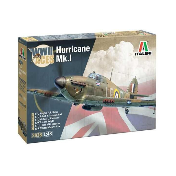 Model Kit letadlo 2838 - Hurricane Mk.I aces (1:48)