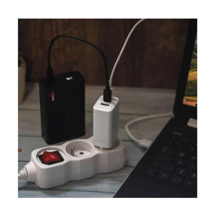 Síťový USB adaptér (zdroj) GaN PD 65W