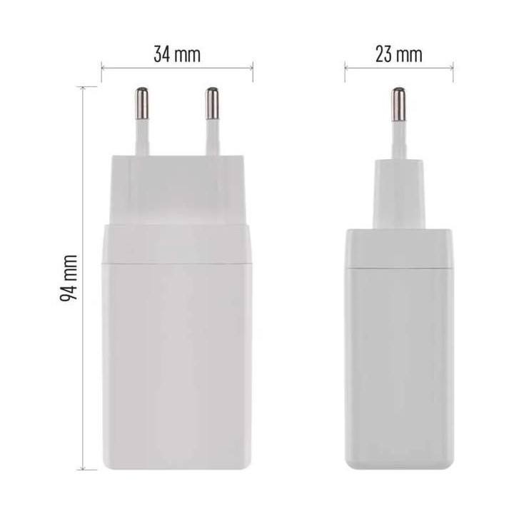 Síťový USB adaptér (zdroj) GaN PD 65W