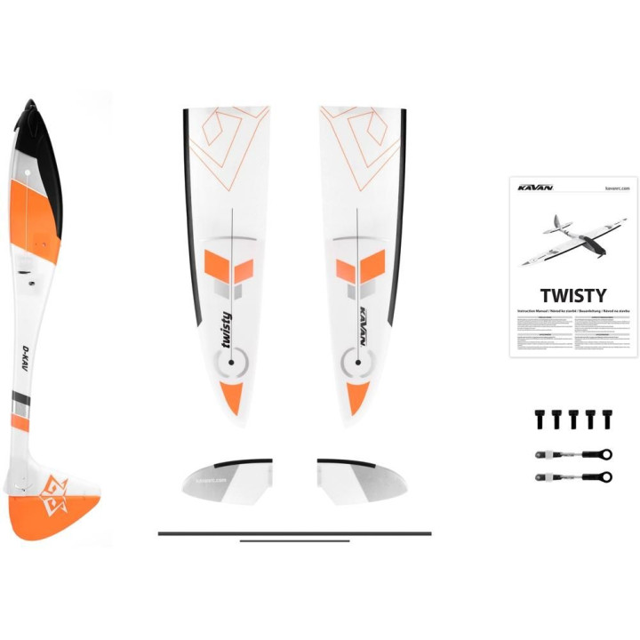 KAVAN Twisty 1512mm - oranžová