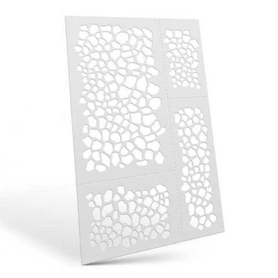 Flexible Stencils - REPTIL SKIN / Pružné šablóny - REPTIL SKIN (cca 9 mm)