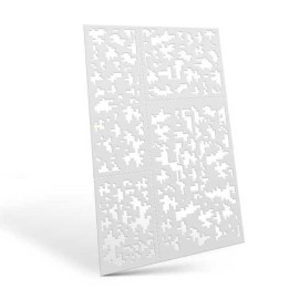 Flexible Stencils - Pixel CAMO / Pružné šablóny - Pixel kamufláž (cca 9 mm)