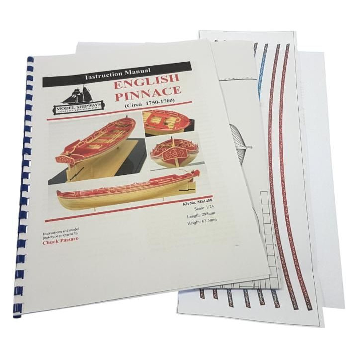 Model Shipways English Pinnace 1:24 kit