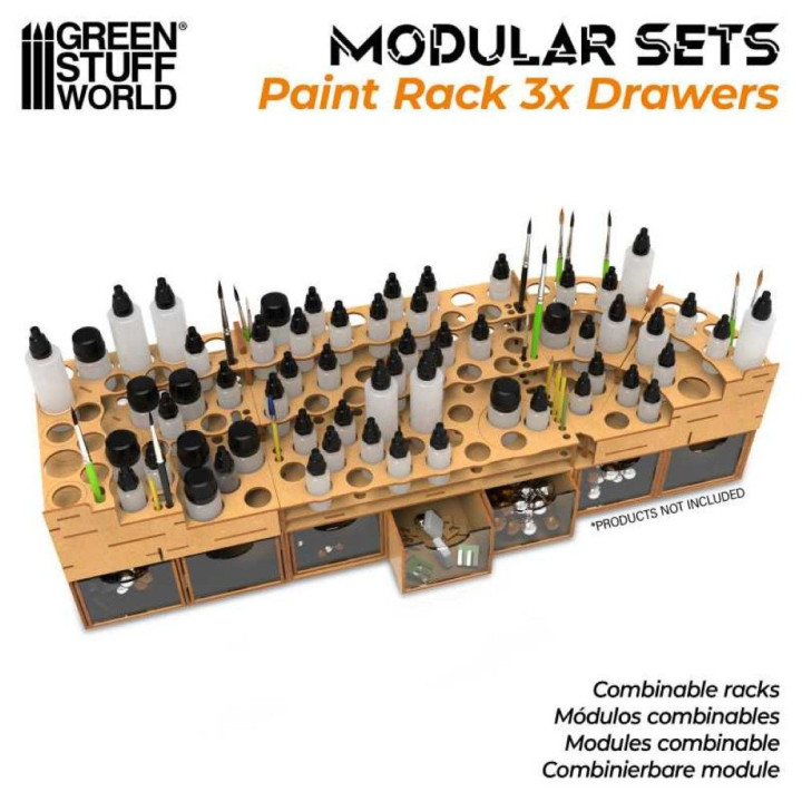 Modular Set 3x Drawers / Modulárna sada 3x zásuvky