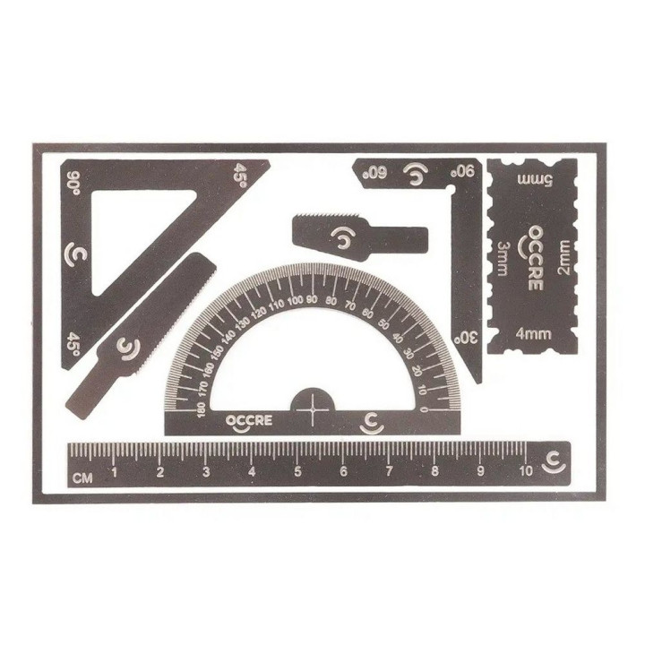 OcCre Precision Set© - Precision Measuring and Cutting Kit / Súprava na meranie a rezanie