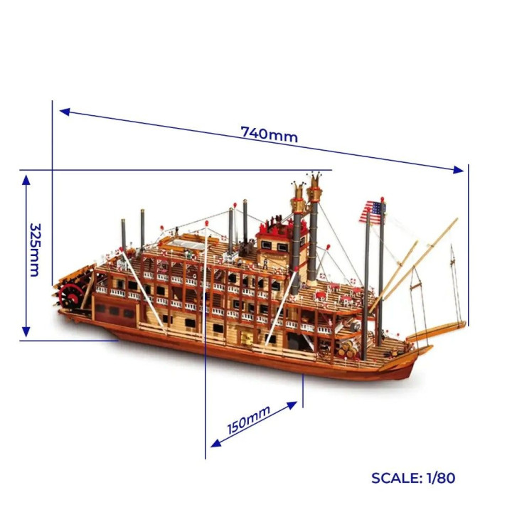 OcCre Mississippi 1:80