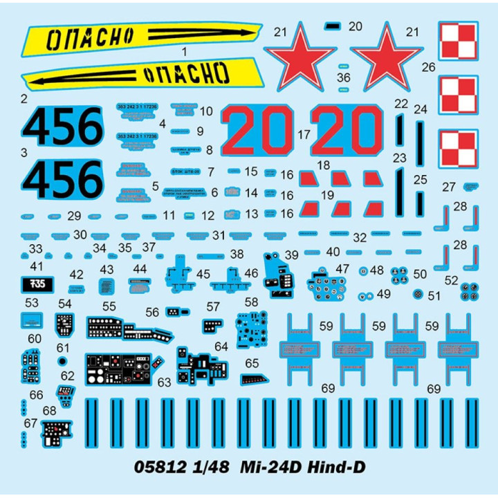 Trumpeter Mi-24D Hind-D 1:48