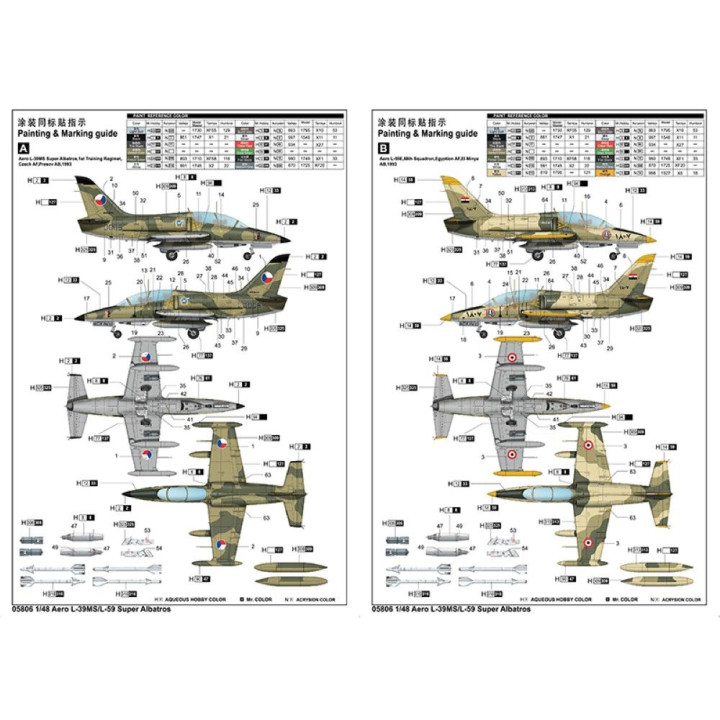 Trumpeter L-59 Albatro 1:48