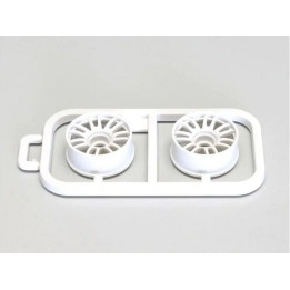 Wheels Set RE30 Kyosho Mini-Z MR03 Narrow-Offset 1.0 (2) White