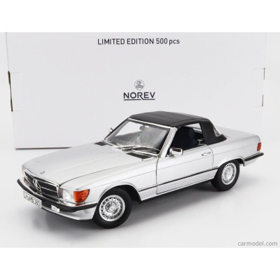 NOREV 1/18 - MERCEDES BENZ - SL-CLASS 380SL CABRIOLET (R107) 1985