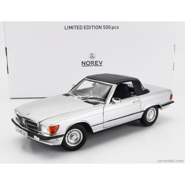 NOREV 1/18 - MERCEDES BENZ - SL-CLASS 380SL CABRIOLET (R107) 1985