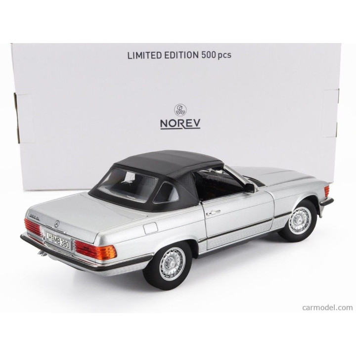 NOREV 1/18 - MERCEDES BENZ - SL-CLASS 380SL CABRIOLET (R107) 1985
