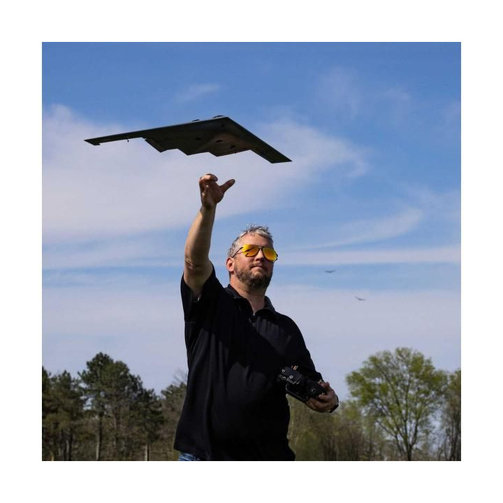 E-flite Micro B-2 Spirit Twin 30mm EDF BNF Basic