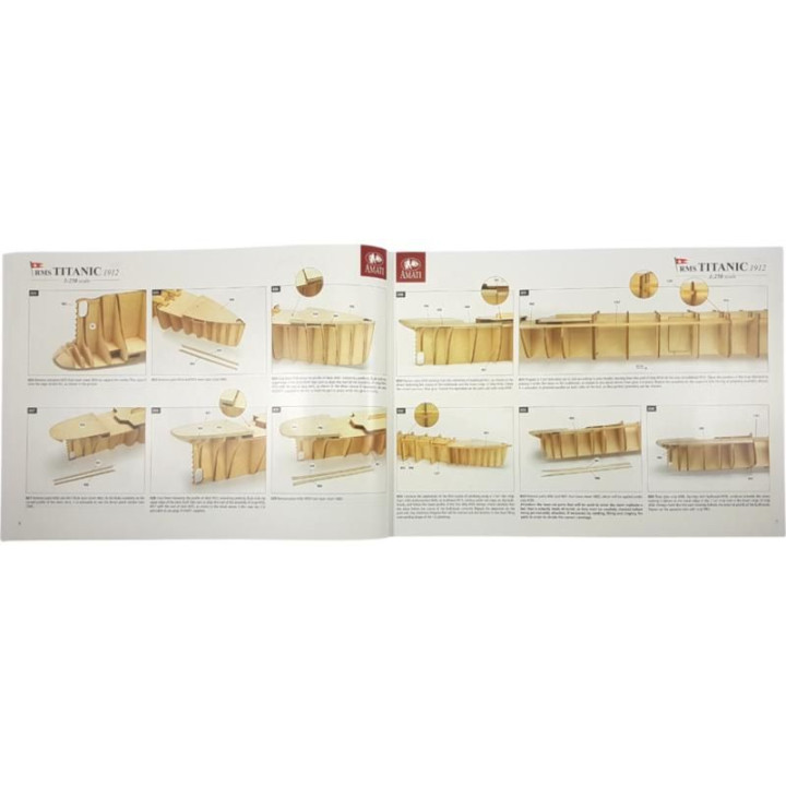 AMATI R.M.S. Titanic 1:250 kit (verze 2025)