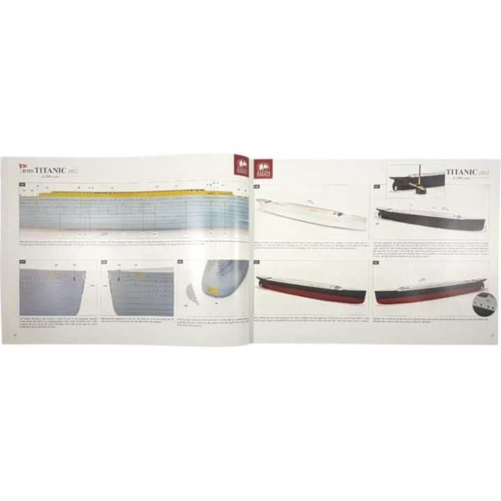 AMATI R.M.S. Titanic 1:250 kit (verze 2025)