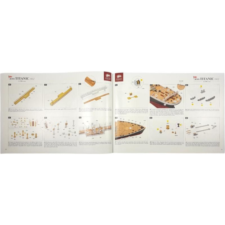 AMATI R.M.S. Titanic 1:250 kit (verze 2025)