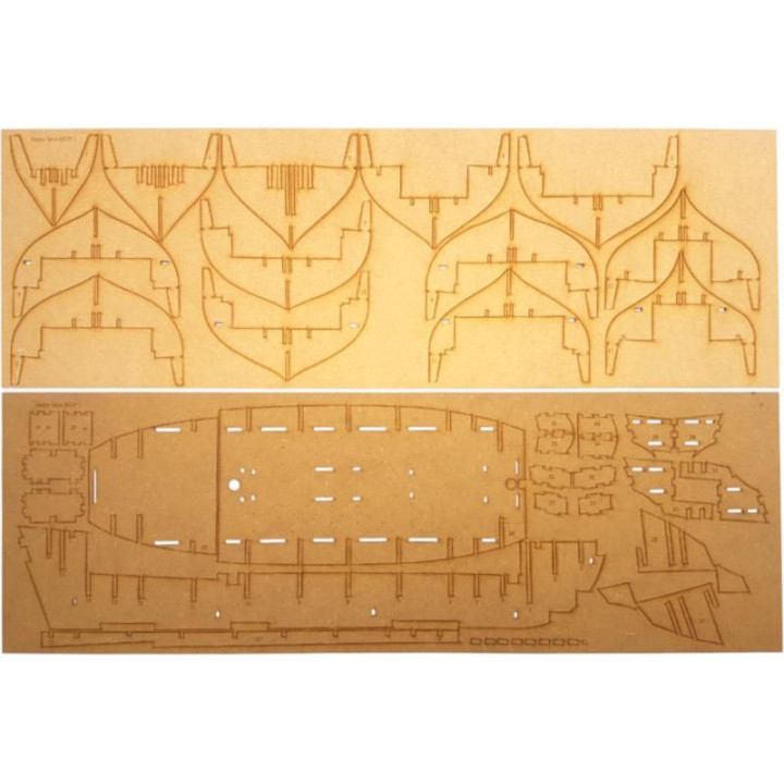 Vanguard Models HM Brig Harpy 1796 1:64 kit