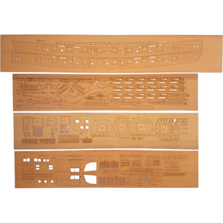 Vanguard Models HM Brig Harpy 1796 1:64 kit