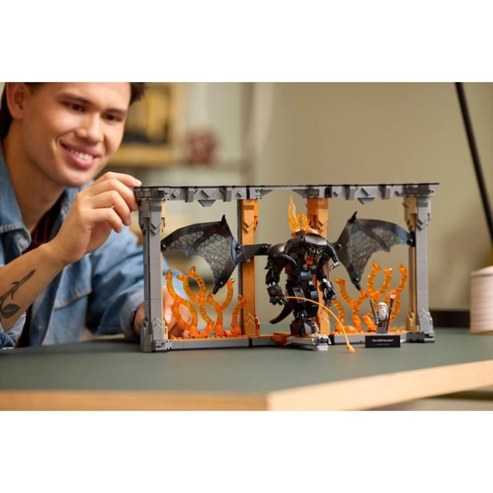 LEGO Icons - Knižní zarážka: Pán prstenů – Balrog™